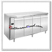 R308 4 Türen Luxuriöse Fancooling Unterbau Kühlschrank / Gefrierschrank